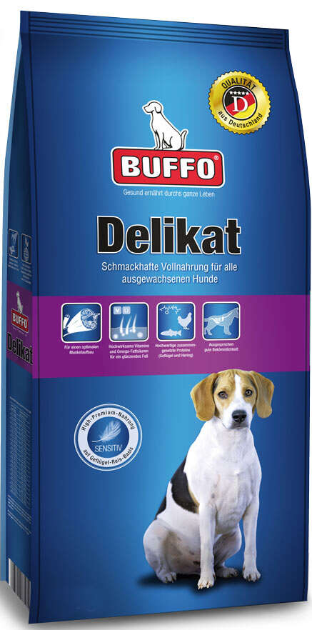 BUFFO Hunde-Trockenfutter Delikat
